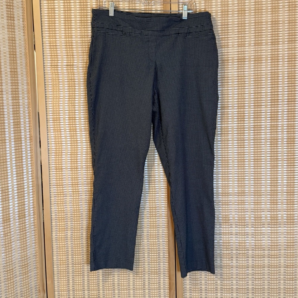 Hilary Bradley Womens 16 Dress Pants Checks Business Casual Career Streetwear